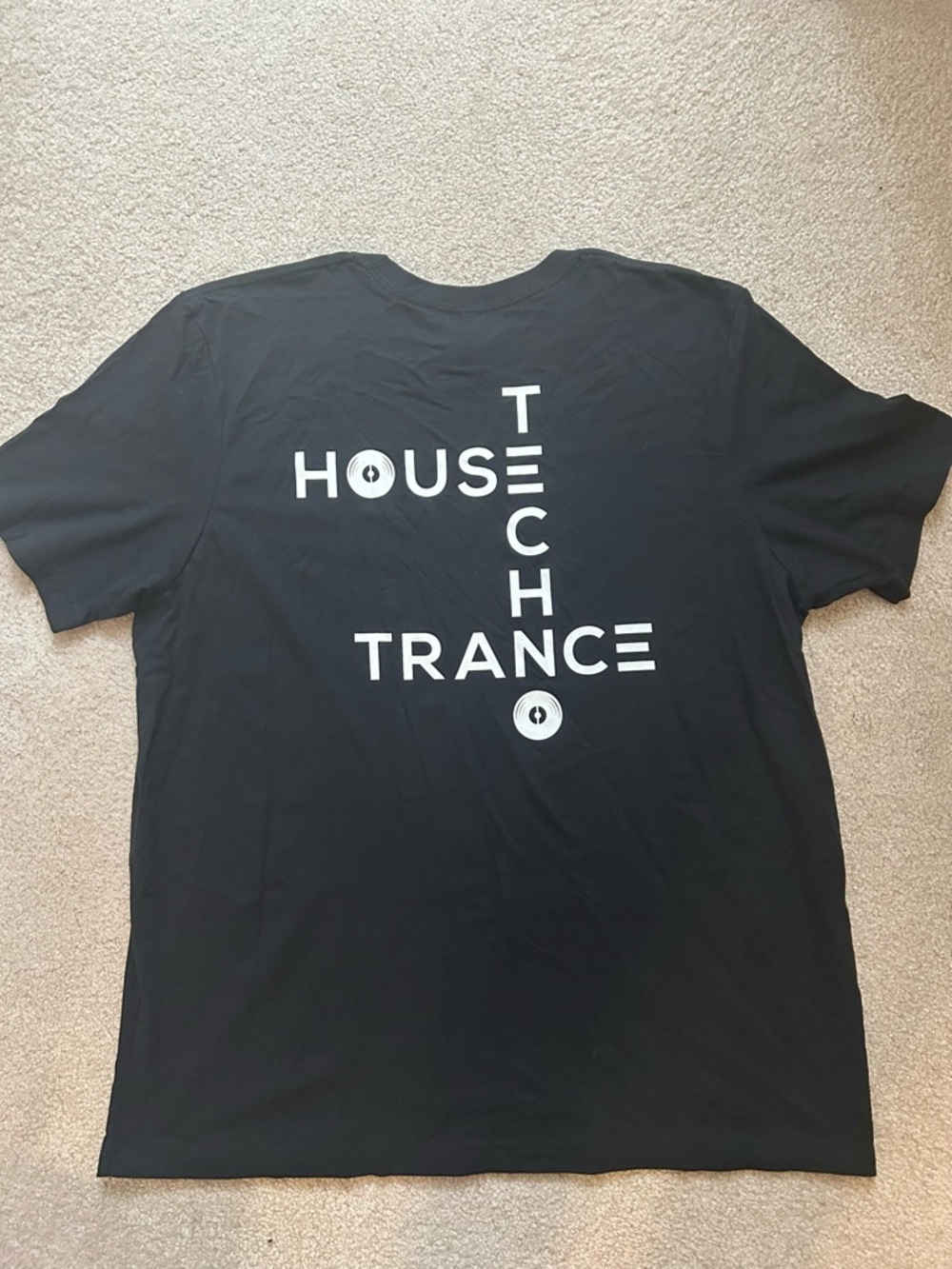 Men’s Size 2XL Elation Events Techno House Trance Music T-Shirt Rave Tee New